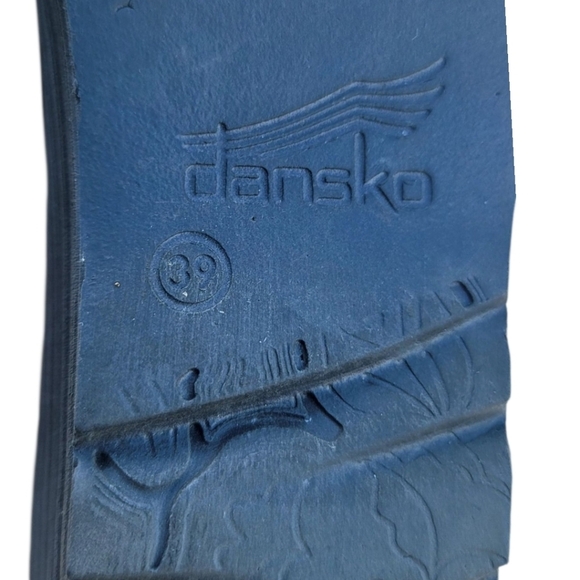 Dansko Grey Suede Wedge Shoe Size 39 - Picture 5 of 5